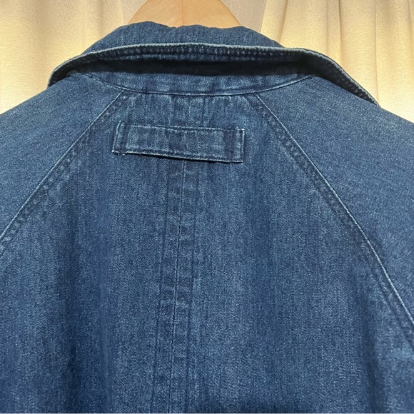 Women's Vintage Talbots Denim Fisherman's Style Jacket - Picture 9 of 11